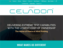 Tablet Screenshot of celadonsystems.com